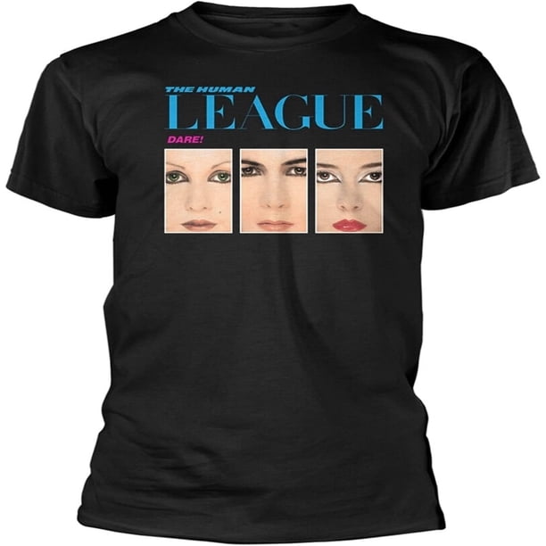 Men's The Human League Dare T-Shirt Fashion T-Shirt Balck