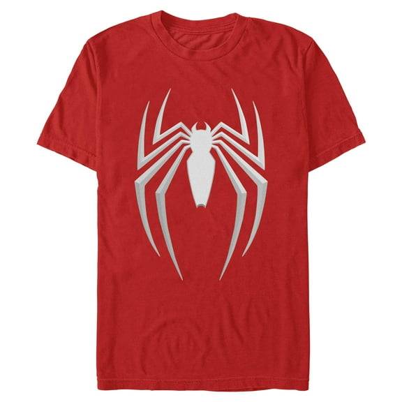 Men's Marvel: Spider-Man Silver Amazing Logo Graphic T-Shirt