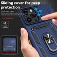 thumbnail image 4 of Estuche GANGXUN para iPhone 15 Pro Max, soporte giratorio 360°, estilo mecánico y magnético, 4 of 5