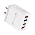 thumbnail image 1 of 4 USB Travel Wall 3A Cargador de carga rápida Adaptador de enchufe de EE. UU. Gris 5PCS Ehuebsd  Para estrenar, 1 of 8