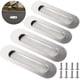 thumbnail image 1 of Manija para muebles de 4 piezas Manija para puerta corrediza Manija ovalada empotrada de acero inoxidable oso de fresa  Electrónica, 1 of 4