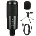 thumbnail image 4 of Amdohai USB Condenser Microphone Professional Computer PC Cardioid Metal Mic Kit with Volume Control Knob Tripod, 4 of 8