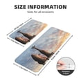 thumbnail image 2 of Yiaed Elephant Giraffe Kitchen Rugs Sets of 2 Kitchen Mats Cushioned Anti Fatigue Kitchen Rug Tapetes Para Cocina for Sink,Laundry Room, 2 of 6