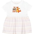 thumbnail image 3 of Inktastic I'm Hot Stuff Cute Dragon Girls Baby Dress, 3 of 5