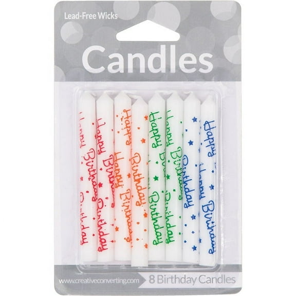 48 Count Bulk Pack Happy Birthday Candles