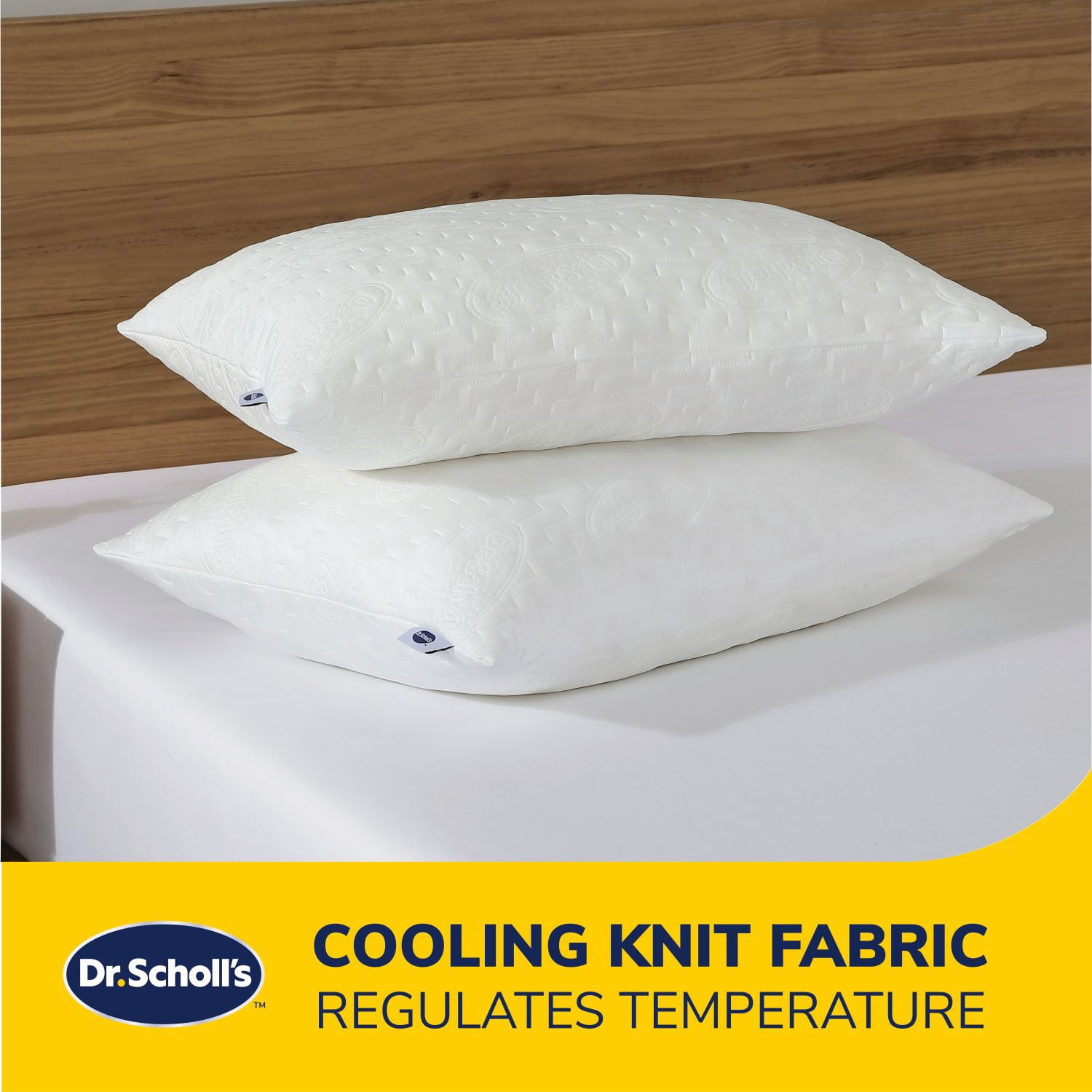 Dr. Scholl's CoolEase™ Cooling Memory Foam Pillow