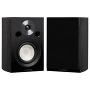 Fluance Reference Compact Surround Sound Home Theater 5.0 Channel Speaker System including 2-Way Bookshelf, Center Channel and Rear Surround Speakers - Black Ash (X850BC)