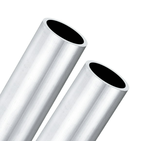 Uxcell 2-Pack 6063 Aluminum Round Tube, 32mmx38mm(IDxOD) 100mm Length Straight Tubing