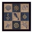 thumbnail image 1 of Coastal Collage II By Debbie DeWitt Printed Wall Art Wood Multi-Color, 1 of 3