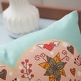 thumbnail image 5 of Coussin Extérieur Imperméable en Lin Coussin de Jardin (Cerf Géométrique 50*50cm*2 Pièces), 5 of 5