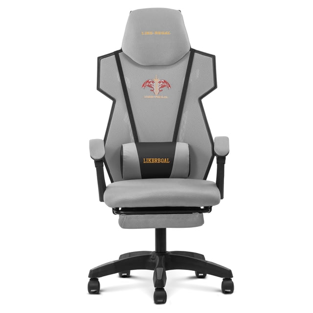 Silla Gamer Playfever Shadow Tela Mesh Transpirable Oficina (Gris)