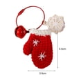 thumbnail image 5 of Llavero navideño con colgante para billetera, llavero con colgante, lindo accesorio navideño, regalo para niñas y mujeres, 5 of 5
