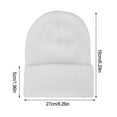 thumbnail image 4 of Gorros Beanie Minnieouse Unisex Multifuncional a Prueba de Viento Blanco, 4 of 5