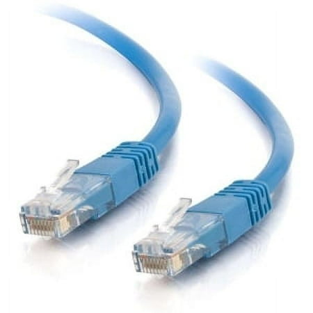 UPC: 0757120151630 | 50FT CAT5E BLU MOLDED SOLID UTP CABLE