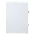 thumbnail image 4 of 2 Drawer Locking Metal File Cabinet in White, 4 of 9
