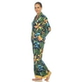 thumbnail image 2 of White Mark Women's 2-PC Wildflower Print Pajama Set, 2 of 5