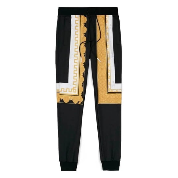 Reason Marble & Gold Track Pant