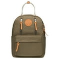 thumbnail image 1 of Mochila escolar unisex KAUKKO con compartimento para computadora portátil para computadora portátil de 10 pulgadas, mochila multifunción para caminatas, viajes, campamentos 13.2 L (KS06 Armygreen) KAUKKO KS06-Armygreen-RE, 1 of 5