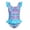 #03, variant on GYRATEDREAM Girls Summer Swimsuit Beach Sport One Pieces Ruffled Tankini Bathing Suit Quick Dry Swimwear, Size 3-4 Years