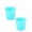 A568 Blue 4.8x4.6x3.8" 2Pack, variant on 2Pcs Buckets For Drinks 32oz Buckets With Lids And Handles Snowflake Cookie Drink Bucket For Drinks Snacks Summer Pool Party And Supplies Glass&Bottle