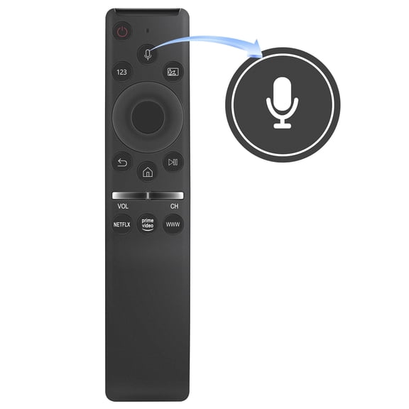 New BN59-1330C Replace Voice Remote Control Fits for Samsung BN59-01312D RMCSPR1BP1 BN59-01312F BN59-01311E Smart TV QA43Q60R QA49Q60R QA55Q60R QA65Q60R QA75Q60R QA82Q60R QA43Q60RAW QA49Q60RAW