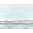 thumbnail image 2 of Delamater, Rob 24x19 Black Ornate Wood Framed with Double Matting Museum Art Print Titled - Grey Horizon, 2 of 4
