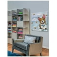 thumbnail image 3 of Marmont Hill "Corgi in Space" by Tori Campisi Painting Print on Canvas, 3 of 7