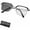 Silver, variant on Adults HD Blue Light Blocking Glasses, Intelligent Auto Zoom Focus Eye Protection Eyewear