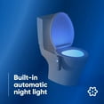 thumbnail image 6 of LooLoo Automatic Touchless Toilet Spray Starter Kit (Dispenser and 2 Fragrance Bottles) - Citrus Fresh and Clean Cotton Fragrance, 6 of 10