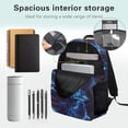 thumbnail image 5 of Yuyamidu Train Backpack for Boys 4-6 Lightweight Shoulder Backpack Blue Book Bag for Middle School Girls Heavy Duty Bookbag Large Capacity, 5 of 7