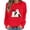 Red, variant on Turilly Cute Women's Halloween Graphic Pullover Sweatshirt Long Sleeve Crewneck Ghost with Cats Design for Festive Fall Outings
