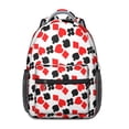 thumbnail image 1 of Sports Competition Print Backpack for Teens - Waterproof & Lightweight Student Backpack - Breathable Shoulder Straps for Baseball, Soccer, Football, 1 of 6