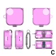 thumbnail image 3 of Transparent TPU Protective Cover Case for CMF Buds Pro 2 with Carabiner Hook Waterproof Anti-Fall 360 Protection, 3 of 8