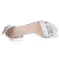 thumbnail image 4 of Unique Bargains Women's Block Heel Printed Open Toe Ankle Strap Sandals, 4 of 7