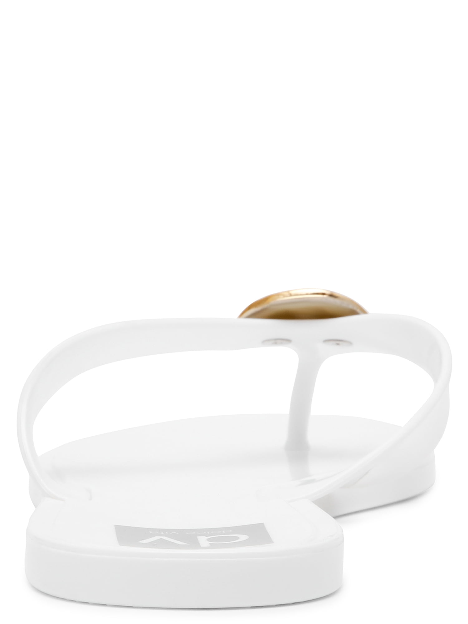 DV Dolce Vita Women's Jesper Jelly Thong Sandal with Ornament