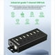thumbnail image 5 of Concentrador USB Industrial de 7 Canales con Puerto USB 2.0 y Adaptador de Expansión para 11/10/8/Linux, 5 of 5