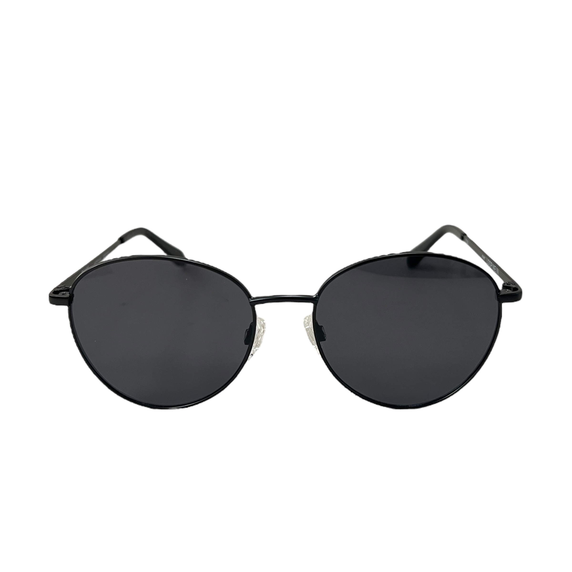 Quay Australia 50mm Loop Me In Round Sunglasses Quay Australia Loop Me In Round Sunglasses Black - Walmart.com main image 4