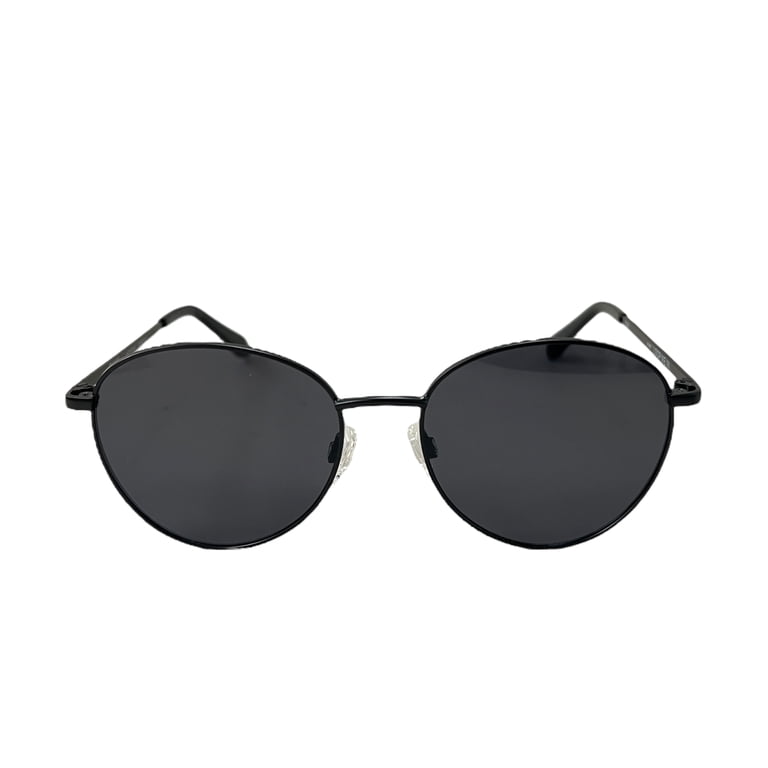 Quay Australia Loop Me In Round Sunglasses Black - Walmart.com