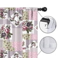 thumbnail image 4 of Blackout Kids Curtains,Pioneer Flower Floral Print Pattern Childrens Insulated Curtains Set Of 2,Bedroom Essentials,Toddler Room Decor 42"x54", 4 of 5
