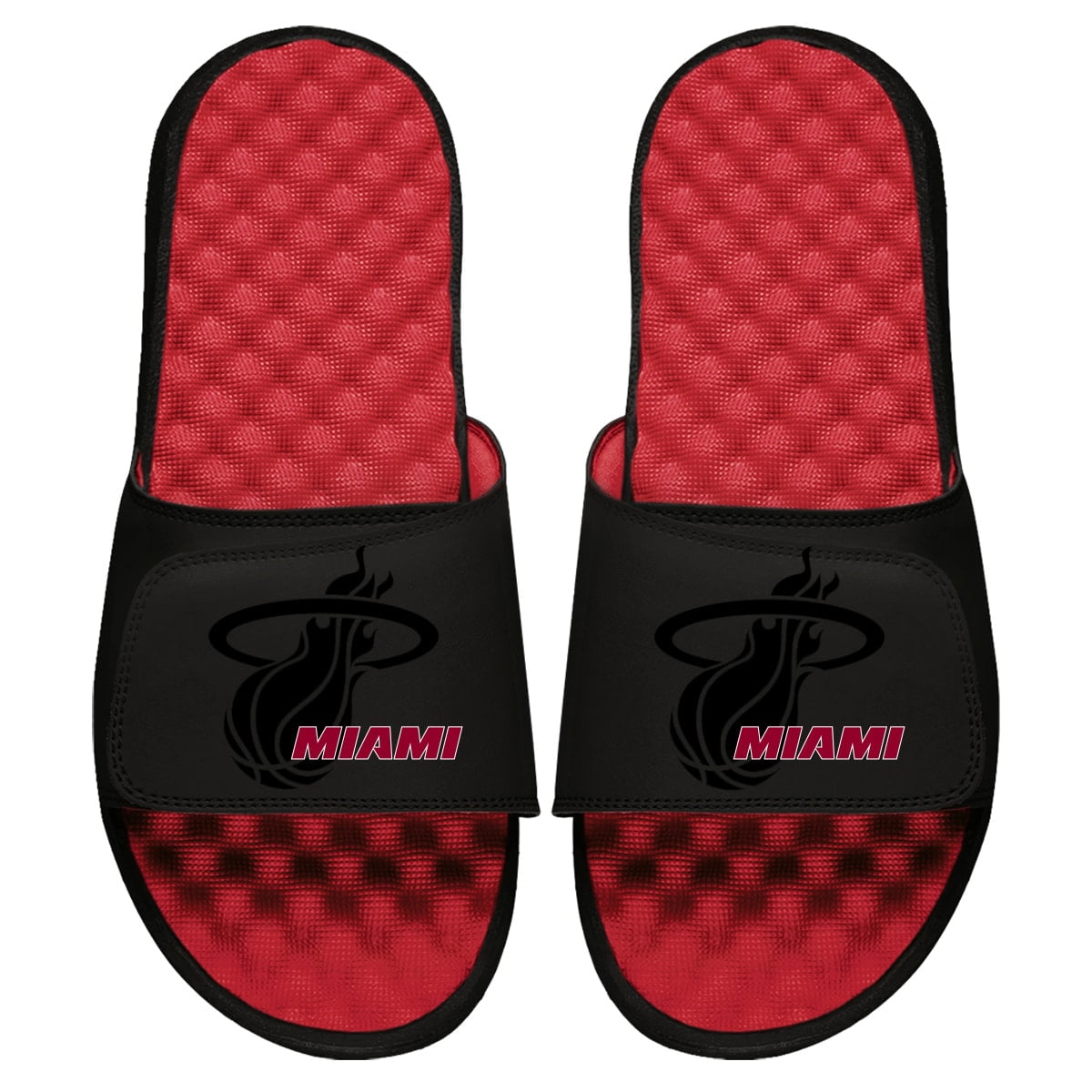 Men's ISlide Red Miami Heat Tonal Pop Slide Sandals