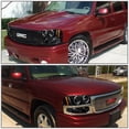 thumbnail image 5 of NUVISION for 01-07 GMC Sierra Denali Dual Halo Projector Bumper Headlight Black/Amber, 5 of 6
