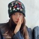 thumbnail image 5 of Gorro de punto con botones de colores, gorros de calavera con botones Y2K para mujer y hombre, gorros cálidos para exteriores e invierno, 5 of 6