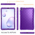 thumbnail image 3 of Silicone Case for Samsung Galaxy Tab A 8.4 2020 Model SM-T307 (Verizon/T-Mobile/Sprint/AT&T), Fintie Kids Friendly Light Weight Shock Proof Protective Cover Honey Comb Series, 3 of 7