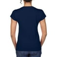 thumbnail image 5 of Gildan Womens Soft V Neck T-Shirt, 5 of 5