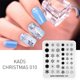 thumbnail image 1 of KADS Plantilla de imagen de placa de sello de Navidad decoración de uñas herramienta de diseño plantilla Elk Bell copos de nieve (CH010), 1 of 5