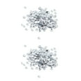 thumbnail image 4 of Dalazy 400 Pcs Sequins Ronds en Vrac 7mm Argent 2ensemble, 4 of 6