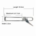 thumbnail image 4 of FLINT - Manual Can Opener Multifunction Adjustable Jar Lid Gripper Kitchen Tool, 4 of 6