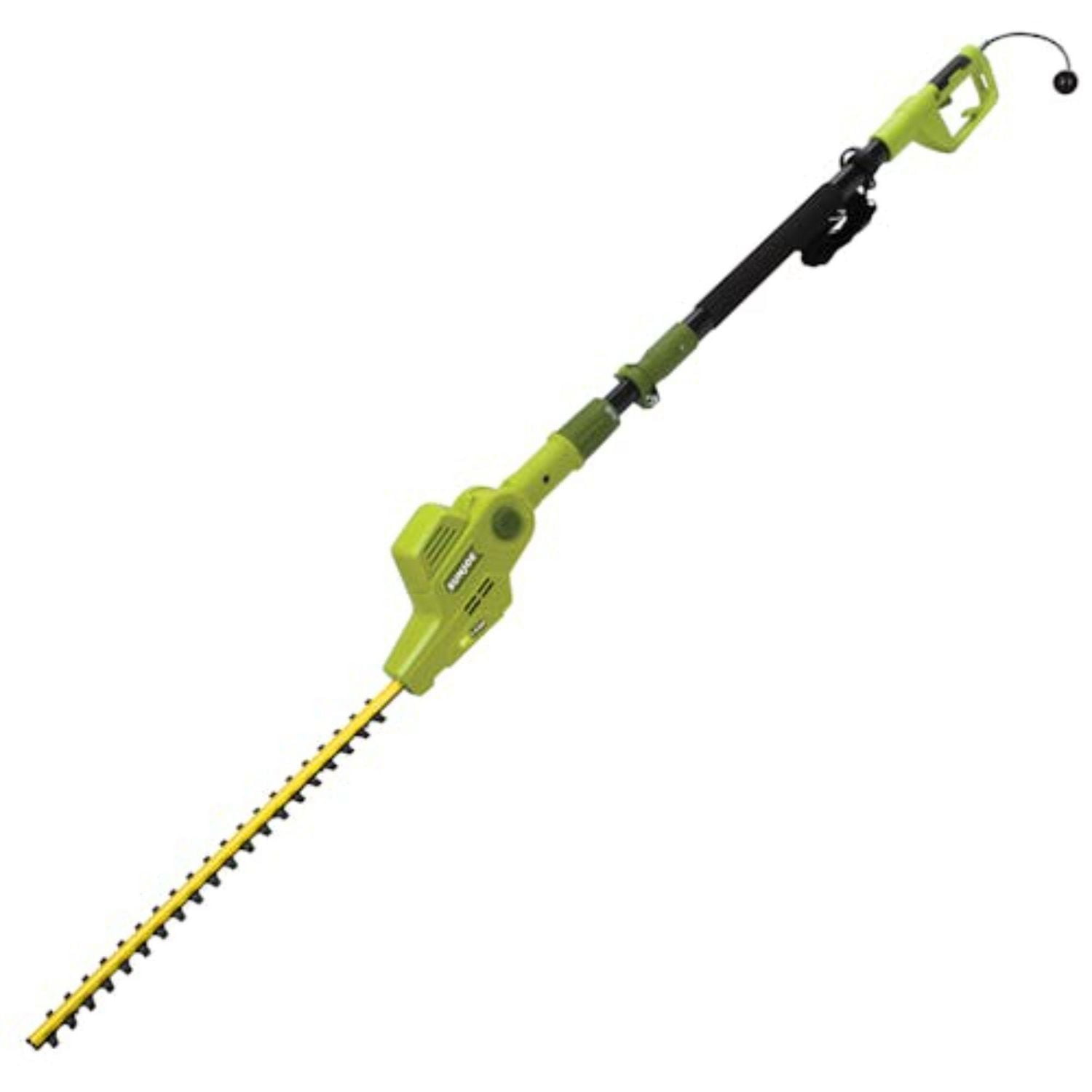 Sun Joe SJH902E Electric Telescoping Pole Hedge Trimmer, 21-Inch, 4 Amp