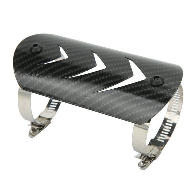 Exhaust Heat Shield Cover,Exhaust Muffler Pipe Protector Stainless Steel Heat Shield Cover Universal For Motorcycle