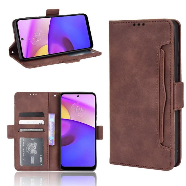 Funda Tipo Billetera GANGXUN para Motorola MOTO E40 – Tapa Flip con Tarjetero